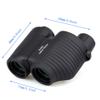 DJXIK Mini Portable 10X25 Binoculars, Compact and Foldable Low Light Night Vision Waterproof, Suitable for Bird Watching, Hunting, Concerts and Sports view 2