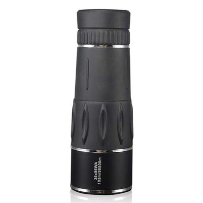 DJXIK High Magnification 35X95 Monocular Telescope, HD Low-Light Night Vision Mini Portable Zoom Telescope, Suitable for Bird Watching, Hunting, Camping, Travel,Black