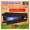 PDOLIGBDN Pure Sine Wave Inverter DC 12V 24V AC 220V 110V 60Hz 1000W 1600W 2000W Power Converter Booster Car Solar Inverter Household DIY (Color : 2000W, Size : 12V-220V-230V60HZ) view 2