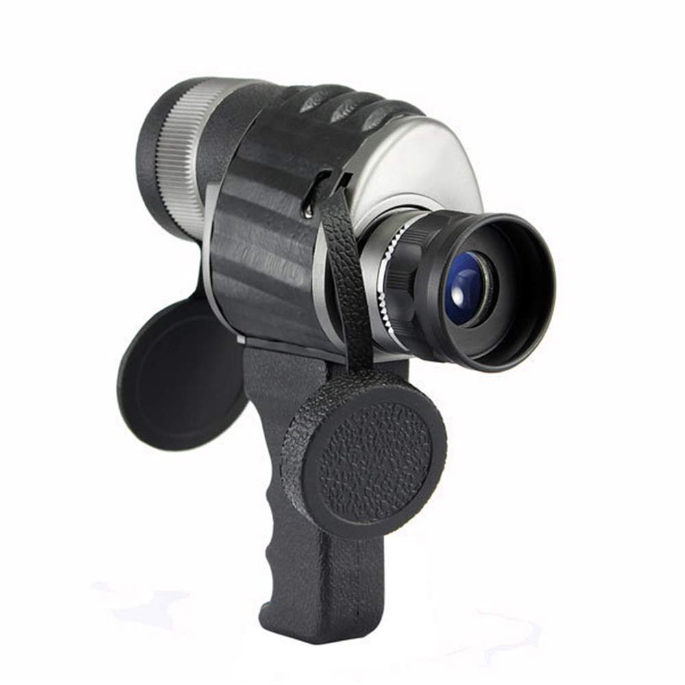 DJXIK 8X40 Monocular Telescope, Mini Portable High Magnification HD Waterproof Telescope, Suitable for Hunting/Bird Watching/Travel (with Handle),A