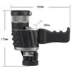 DJXIK 8X40 Monocular Telescope, Mini Portable High Magnification HD Waterproof Telescope, Suitable for Hunting/Bird Watching/Travel (with Handle),A view 2