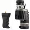 DJXIK 8X40 Monocular Telescope, Mini Portable High Magnification HD Waterproof Telescope, Suitable for Hunting/Bird Watching/Travel (with Handle),A view 4