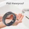 Akozon Smart Ring Health Sleep Monitoring IP68 Fitness Ring for Outdoor Activities Ti Alloy Material () view 3