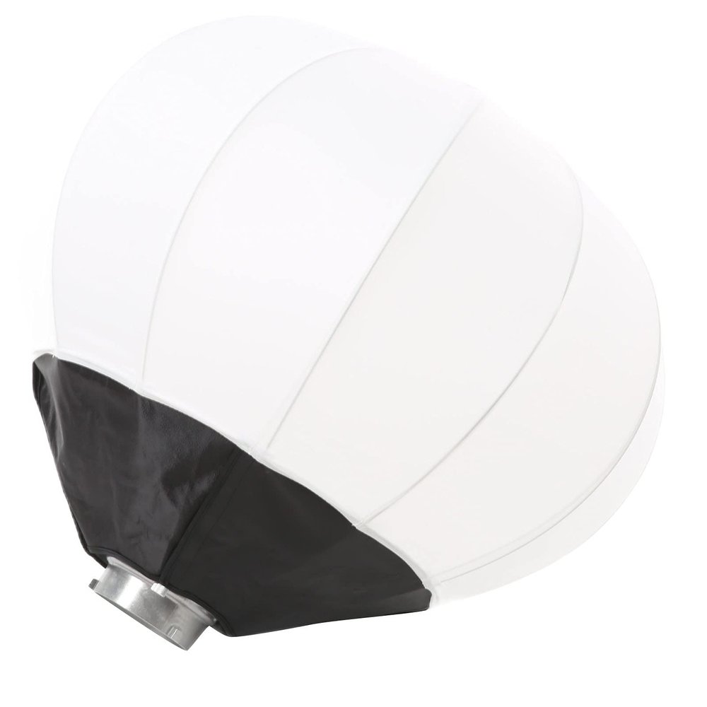 CFTGIW 65cm Lantern Softbox for Mount Foldable Portable Ball Shape Soft Light Box for Video Recording, Film with 360 All Around Soft Light, Simple