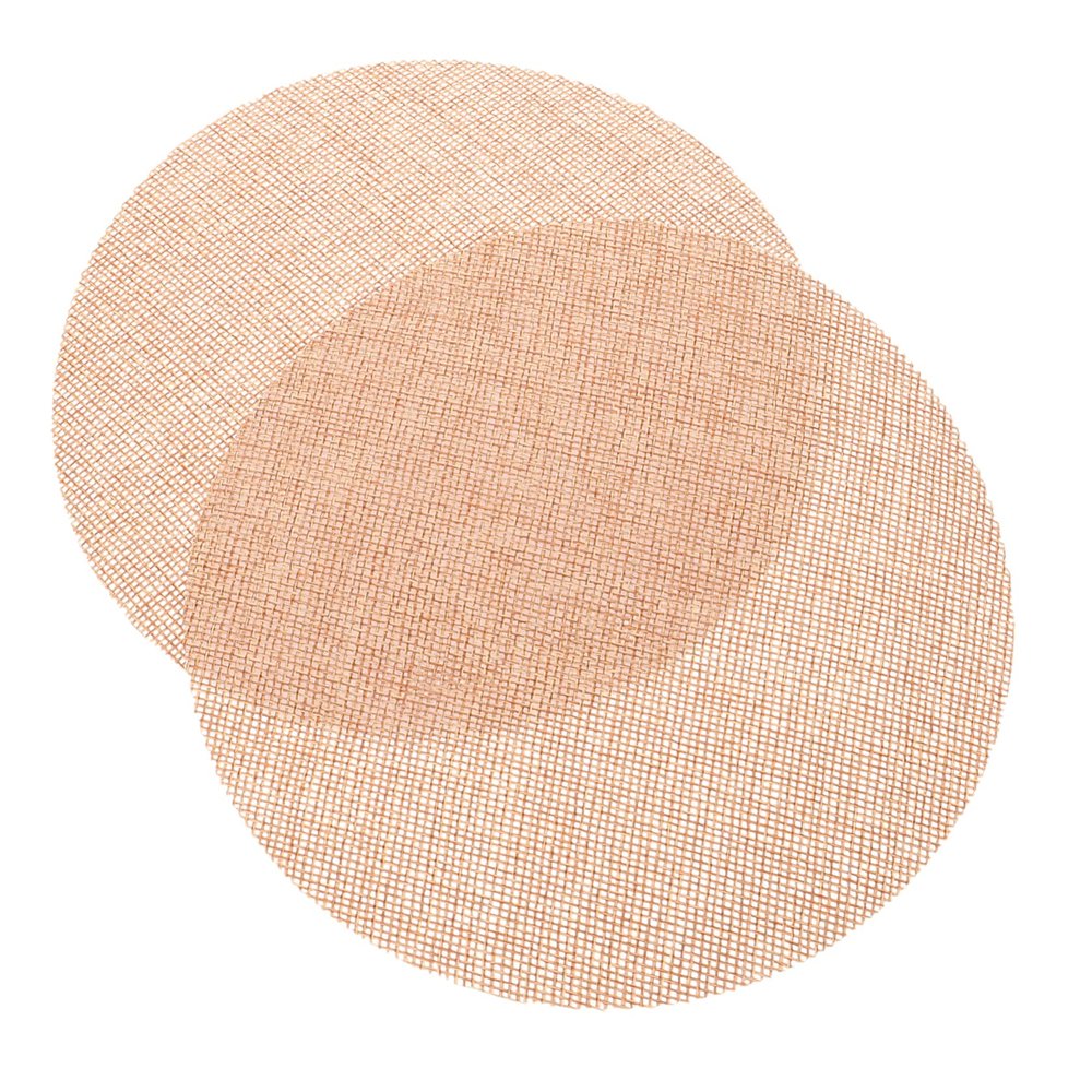 2pcs round Cloth Lampshade Light Diffuser Xmas for Desk Lamp