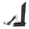 2.4Ghz 5Ghz 6Ghz External WiFi Antenna with SMA Connector, 12dBi High Gain, Magnetic Base for Gaming Motherboard WiFi Router Computer Network Devices view 4