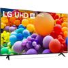 LG 50UT7570PUB 50-Inch UT75 Series LED Smart TV 4K (2024) Bundle with Deco Mount 37"-100" TV Wall Mount + Tech Smart USA Premiere Movies Streaming +6-Outlet Surge Adapter & More view 4
