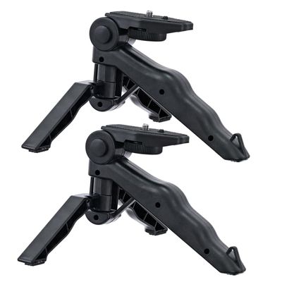 Angoily 2pcs Mini Camera Tripod Action Camera Holder Lightweight Desktop Stand for Vlogging Selfie Portable Tripod for Video Photography Flexible Use for