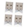 OUNONA 4pcs High Brightness Led Car Light Bulbs Usb Atmosphere Lamp for Car Green view 1