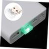 OUNONA 4pcs High Brightness Led Car Light Bulbs Usb Atmosphere Lamp for Car Green view 2