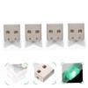 OUNONA 4pcs High Brightness Led Car Light Bulbs Usb Atmosphere Lamp for Car Green view 3