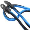 HITHUT Paracord Camera Strap Long Camera Neck Shoulder Strap for SLR DSLR Digital Mirrorless Cameras 47inch/120cm Blue Black view 3