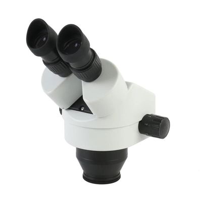 Microscope Accessories Kit Binocular Microscope Magnification Continuous Zoom 7X-45X 90X Stereo Microscope Head WF10X/20mm Eyepiece For Phone Repair Microscope Slides ( Color : Binocular , Size : Blac