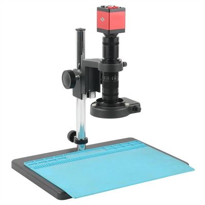 Microscope Accessories Kit 48MP 51MP 4K 2K HDMI USB VGA Video Microscope Camera with 200X 300X 600X 800X Parallel Light Path Monocular Zoom C mount Lens Microscope Slides ( Color : 13MP HDMI VGA , Siz