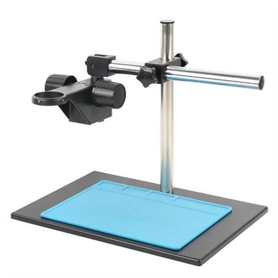 ZTBH Microscope Accessories Kit 50mm Focusing Zoom Monocular Video Microscope Multi Axis Adjustable Boom Table Working Stand Holder Support Microscope Slides (Color : B)