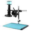 Microscope Accessories Kit Microscope Video Camera set 48MP 51MP 2K 4K HDMI USB Phone Jewelry Appraisal Repair Testing Check Rotatable 180X 300X Digital Video Microscope Camera Set Microscope Slides ( view 1