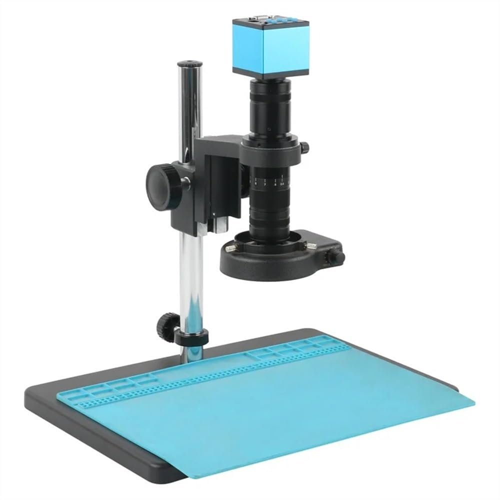 Microscope Accessories Kit 48MP 51MP 4K 2K HDMI USB VGA Video Microscope Camera with 200X 300X 600X 800X Parallel Light Path Monocular Zoom C mount Lens Microscope Slides ( Color : 20MP Udrive HDMI VG
