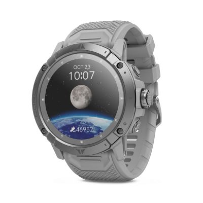 COROS VERTIX 2S Adventure GPS Watch, 40 Days Battery Life, GPS Navigation with Global Offline Maps, Route Planner, Heart Rate Monitor, Rock Climbing, Skiing, Running, Biking - Moon Silver