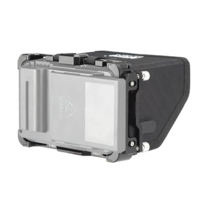DirectNine Basics Nitze Monitor V Cage JT-A02B, Compatible with Atomos Ninja V/Ninja V+/Shinobi 5"" Monitor with HDMI-Cable Clamp and Sunhood