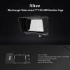 Nitze Monitor Cage with Sunhood HDMI Cable Clamp and USB-C Cable Clamp, Compatible with Blackmagic Video Assist 7" 12G HDR Monitor view 2