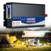 5000W Pure Sine Wave Power Inverter, DC 12V 12V 48V to 110V AC Car Plug Inverter Adapter with 1 AC Outlets Car Charger, Car Power Inverter for Home,Camping, RV, Truck,12v view 1