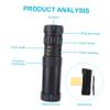 Angoily 10-300x Telescope Adjustable Outdoor Hiking Large Eyepiece for Wide View view 2