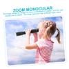 Angoily Monocular Telescope for Bird Watching Camping Hiking High Definition Portable Monocular Metal Frame Ergonomic Design and Non-Slip Texture view 3