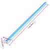 vidaXL Cable Trunking Management Cord Hider - PVC Wire Cover, Self-Adhesive, Cuttable, White, Organizer for Home/Office, Set of 10 view 2