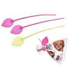 10pcs Leaf Silicone Tie Cable Reusable Package Sealing Artifact For Snacks Bread Wrapping Accessory Silicone Wire Cable Tie view 2