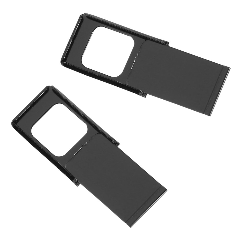 Angoily 2pcs Webcam Slide Cover for Laptop Phone Tablet Premium Strong Adhesive Easy to Install Privacy Protection Black Color