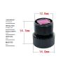 No Distortion Lens HD 5MP 3MM M12 Mount F2.6 1/2.5"" with 650nm IR Filter for Face Recognition Cam, WANGZC001 view 4