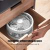 Luejnbogty 7200MAh Portable Fan Rechargeable Mini Folding Telescopic Fan Low Noise Electric Cooling Fan for Outdoor Home B view 2