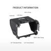 DirectNine Basics Nitze Cage Kit with Sunhood HDMI-Cable Clamp, Compatible with Portkeys LH5P / LH5P II 5.5"" Monitor-JT-I01C, blak view 2
