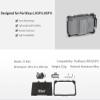 DirectNine Basics Nitze Cage Kit with Sunhood HDMI-Cable Clamp, Compatible with Portkeys LH5P / LH5P II 5.5"" Monitor-JT-I01C, blak view 3