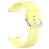 FitTurn Compatible Replacement Strap for CMF Watch Pro (D395), 22mm Silver Buckle Reverse Buckle Silicone Strap for CMF Watch Pro D395, for Men/Women (Large, Yellow) view 3