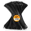 Cable Zip Ties 12 inch Cehony 1500 Pack Black Zip Ties Heavy Duty 50lbs Tensile Strength Plastic Zip Ties for Outdoor and Indoor Multi-Purpose Cable Ties Self-Locking UV Resistant Wire Ties Wraps view 1