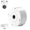 1 Pack Dome Camera Junction Box,Universal Dome Security Camera Mount Box, Bracket Hide Cable,Indoor Dome Camera Cover, Base Junction Box for Dome Cameras view 1