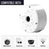 1 Pack Dome Camera Junction Box,Universal Dome Security Camera Mount Box, Bracket Hide Cable,Indoor Dome Camera Cover, Base Junction Box for Dome Cameras view 3
