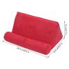 Pillow Tablet Stand, 24.5x16.5x12 Cm, Soft Phone Tablet Holder Bed Rest Cushion Holder for Lap, Etc view 2
