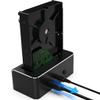 External 2.5"/3.5" USB 3.0 5Gbps SATA Hard Drive Docking Station HDD SSD Box 2 x USB 3.0 Hub TF/SD Card Reader Support UASP view 2