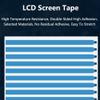 10Pcs Blue Laptop Screen Double Sided Tape Replacement for Laptop LCD LED Screen Easy to Pull Adhesive Pull Tab Stretch Tape view 2