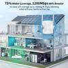2024 Release WiFi Extender, WiFi Extender Signal Booster for Home Cover up to 10000sq.ft & Dual Band 2.4G&5G Advanced Technology, 1200Mbps WiFi Repeater with Ethernet Port up to 45 Devices view 2