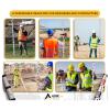 75120cm Tripod Surveying, Retractable Aluminum Tripod for Prism Poles Surveying or Poles of Total Station GNSS view 4