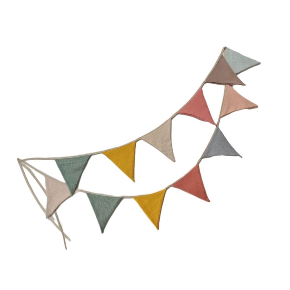 Photograph Props Pennant Bunting Multicolor Baby Hanging for Wedding Baby for Shower Photograph Props Pennant Bunting