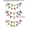Photograph Props Pennant Bunting Multicolor Baby Hanging for Wedding Baby for Shower Photograph Props Pennant Bunting view 4