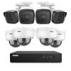 ANNKE 5MP Security Camera System with 8MP 8 Channel PoE NVR, 8pcs 5MP Indoor/Outdoor Wired IP POE Smart Cameras, 100 ft Night Vision, Remote Access, Motion Detection, Motion Alert, No Hard Drive view 1