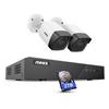 ANNKE 5MP POE Security Camera Systems, 2pcs Bullet IP Cameras, 8CH 8MP NVR with 2TB HDD, Compatible with Alexa, Color Night Vision, Motion Detection, Outdoor IP67 Waterproof - H500 view 1