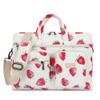 Canvaslove Multi-Pockets Laptop Case Bag, Rebound Bubble Cushioned Briefcase Shoulder Bag Fits 15.6-16 Inch Laptop (Strawberry) view 1