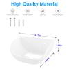 Huafly 1Pcs Screwless Wall Mount Bracket for eero 6+ WiFi, VHB Stick On Holder, Strong Adhesive Holder, No Tools No Drilling No Hole-White (eero 6+ Mount,1Pcs) view 2