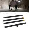 XHTLLO 2 Meter 4 Section Survey Pole, RTK GPS Carbon Fibre Prism Pole with Degree Bubble for Accurate Measurement view 3
